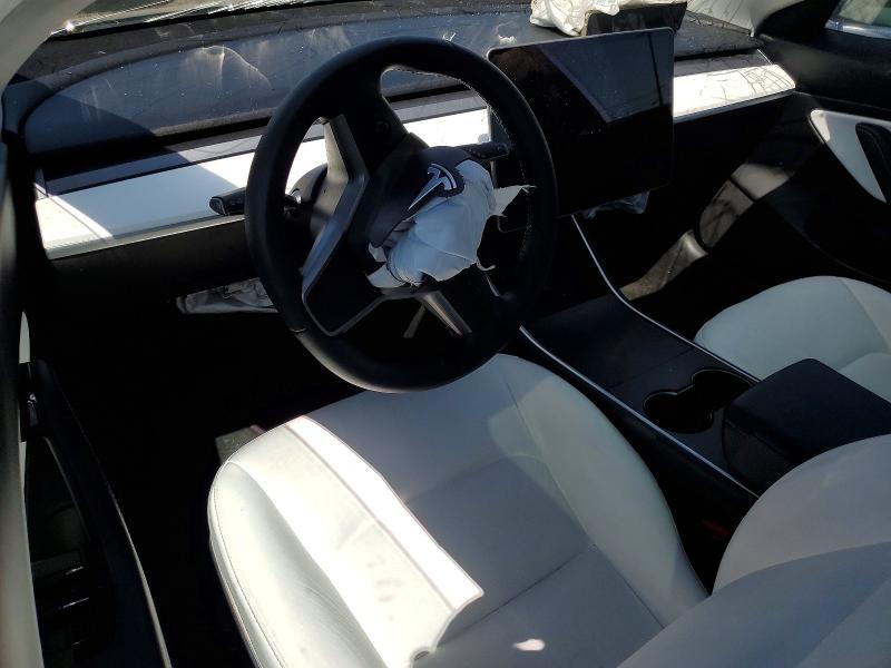 2020 Tesla VIN 5YJ3E1EB3LF667813 COPART salvage auction — FRONT END, Ca - Salvage Certificate, sold $4,350 on 2026-07-16 (photo 8)