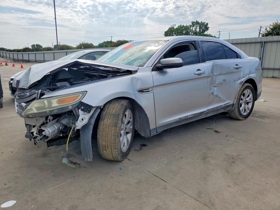 2012 Ford Taurus VIN 1FAHP2EW6CG125254 COPART salvage auction — FRONT END, TX - SALVAGE VEHICLE TITLE (P), sold $200 on 2026-08-20 (photo 1)