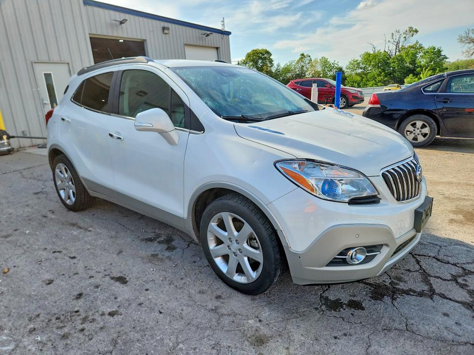 2015 Buick Encore VIN KL4CJDSBXFB179770 COPART salvage auction — HAIL, MO - SALVAGE CERTIFICATE OF TITLE, sold $1,850 on 2026-07-29 (photo 4)