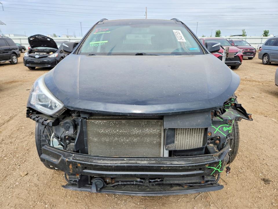 2016 Hyundai Santa fe VIN 5XYZWDLA5GG309629 COPART salvage auction — FRONT END, Il - Salvage Certificate, sold $1,500 on 2026-07-28 (photo 5)