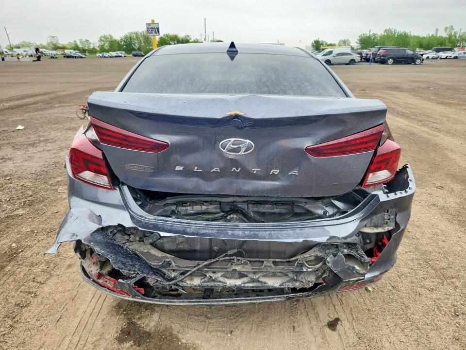 2020 Hyundai VIN KMHD84LF8LU970107 COPART salvage auction — REAR END, Qc - Gravement Accidente, sold $2,000 on 2026-07-07 (photo 6)