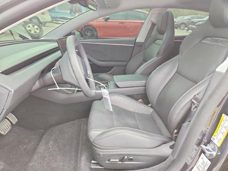 2025 Tesla Model 3 VIN 5YJ3E1ET5SF986279 COPART salvage auction — FRONT END, Co - Salvage Title, sold $20,100 on 2026-07-22 (photo 7)