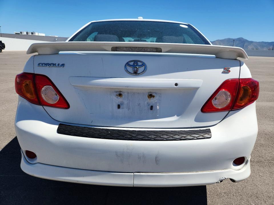 2009 Toyota Corolla VIN 1NXBU40E49Z007471 COPART salvage auction — FRONT END, Ut - Salvage Certificate, sold $1,300 on 2026-07-10 (photo 6)