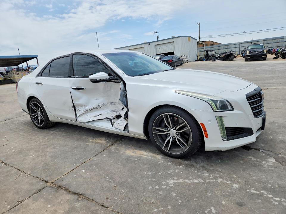 2017 Cadillac VIN 1G6AU5S82H0193436 COPART salvage auction — SIDE, Tx - Salvage Vehicle Title, sold $4,000 on 2026-07-09 (photo 4)
