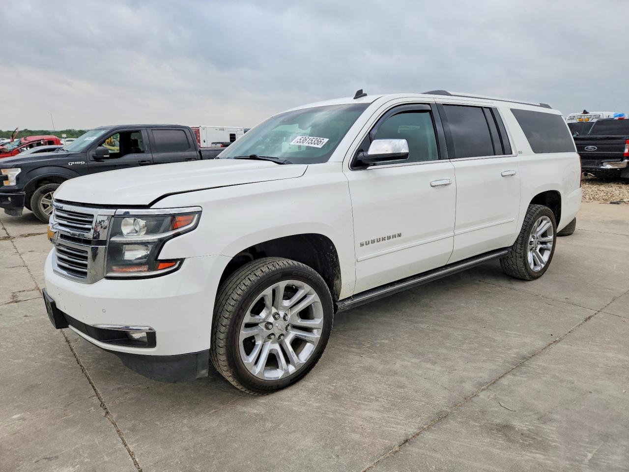 2015 Chevrolet Suburban VIN 1GNSKKKC0FR243809 COPART salvage auction — Hail, TX - CERTIFICATE OF TITLE, sold $3,450 on 2026-07-02 (photo 1)