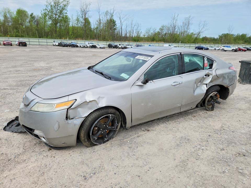 2010 Acura Tl VIN 19UUA9F52AA008054 COPART salvage auction — SIDE, NY - MV-907A SALVAGE CERTIFICATE, sold $225 on 2026-08-03 (photo 1)