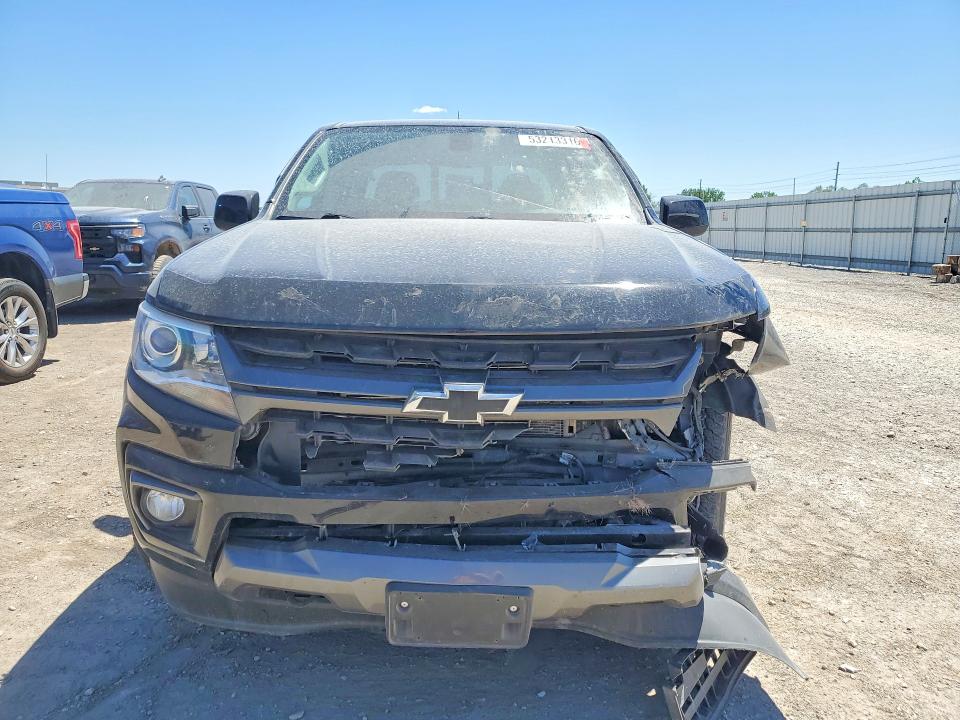 2021 Chevrolet Colorado VIN 1GCGTDEN4M1110101 COPART salvage auction — FRONT END, Ia - Cert Of Title-Salvage Title, sold $7,100 on 2026-07-31 (photo 5)