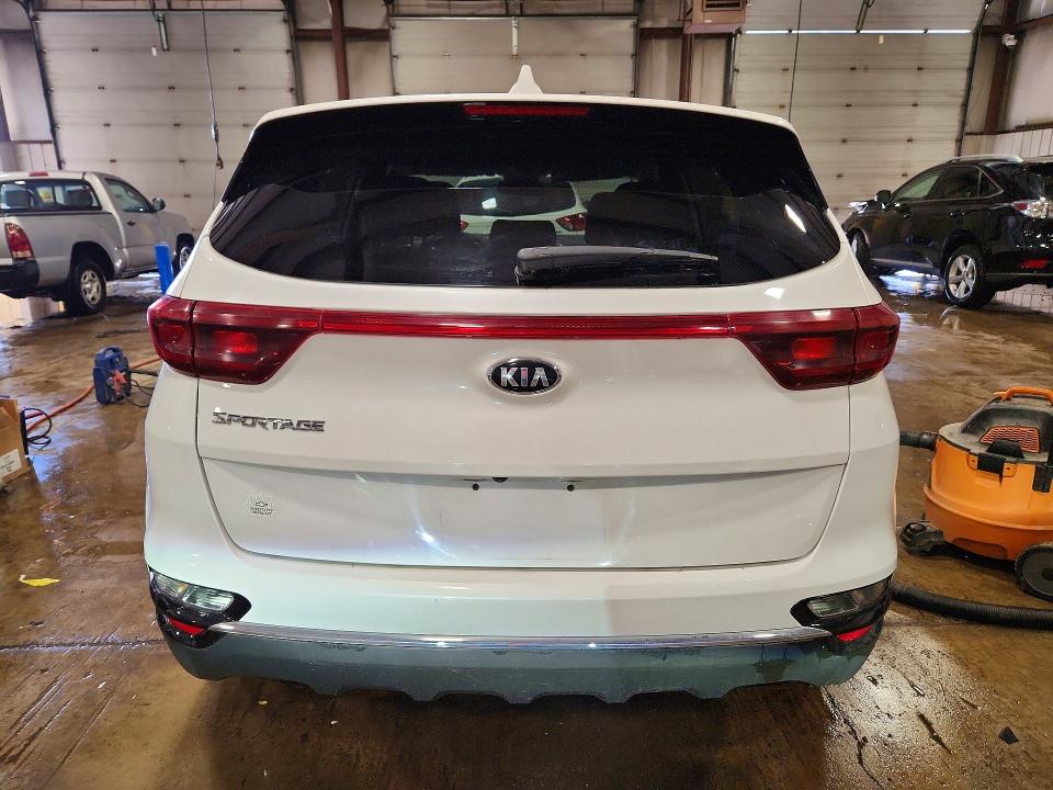 2022 Kia Sportage VIN KNDPMCAC0N7005470 COPART salvage auction — FRONT END, Pa - Certificate Of Salvage, sold $4,650 on 2026-07-14 (photo 6)