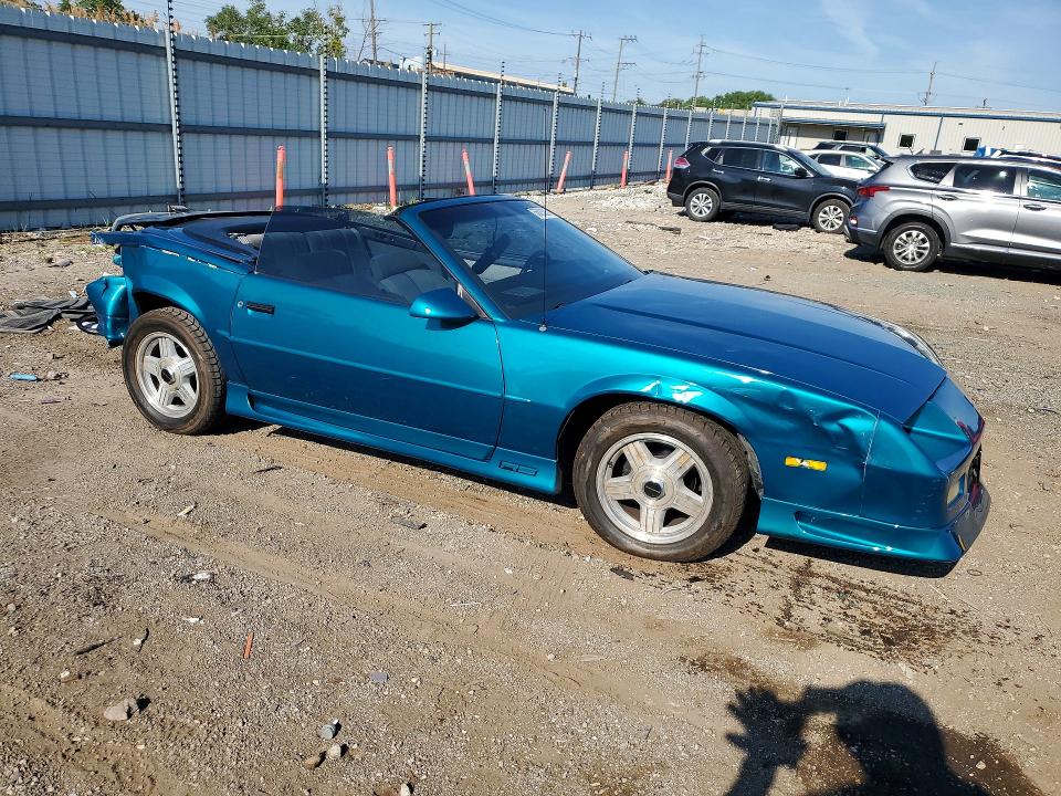 1992 Chevrolet Camaro VIN 1G1FP33E0NL162935 COPART salvage auction — REAR END, Il - Salvage Certificate, sold $4,400 on 2026-07-03 (photo 4)
