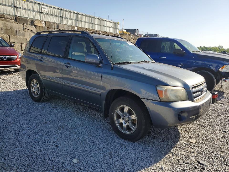 2006 Toyota VIN JTEDP21A060098337 COPART salvage auction — MINOR DENT/SCRATCHES, TX - SALVAGE VEHICLE TITLE, sold $700 on 2026-07-24 (photo 4)