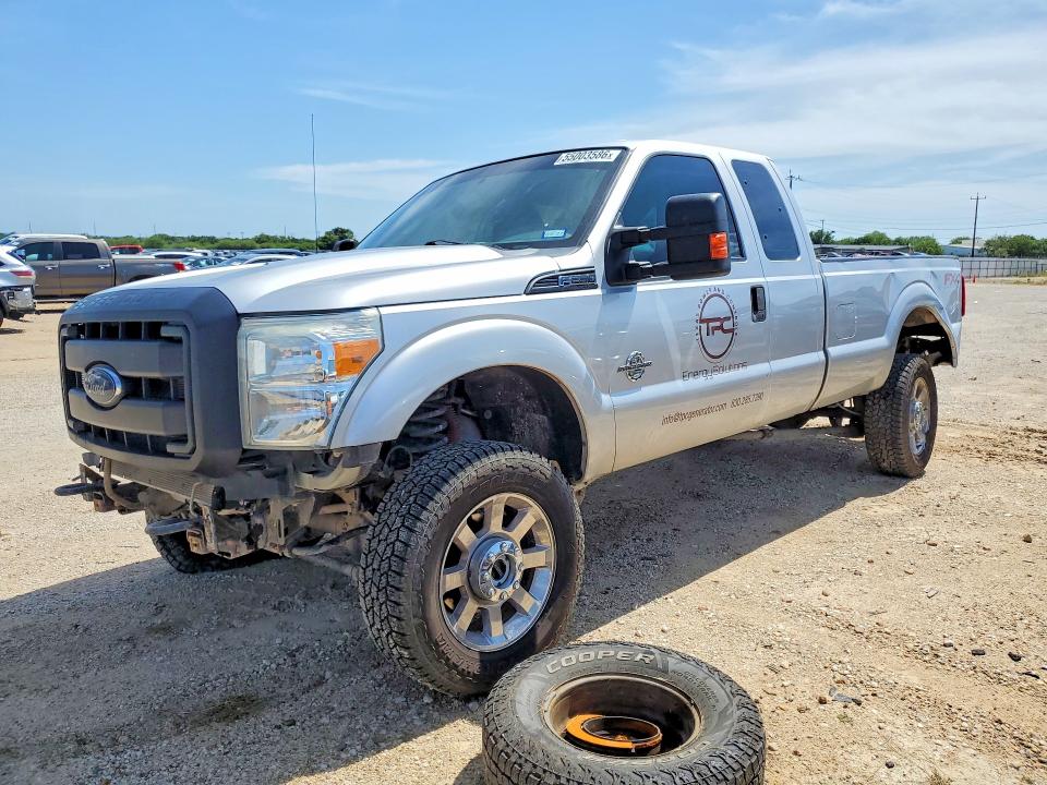 2016 Ford F250 VIN 1FT7X2BT6GEA52663 COPART salvage auction — ROLLOVER, Tx - Salvage Vehicle Title, sold $2,900 on 2026-07-30 (photo 1)