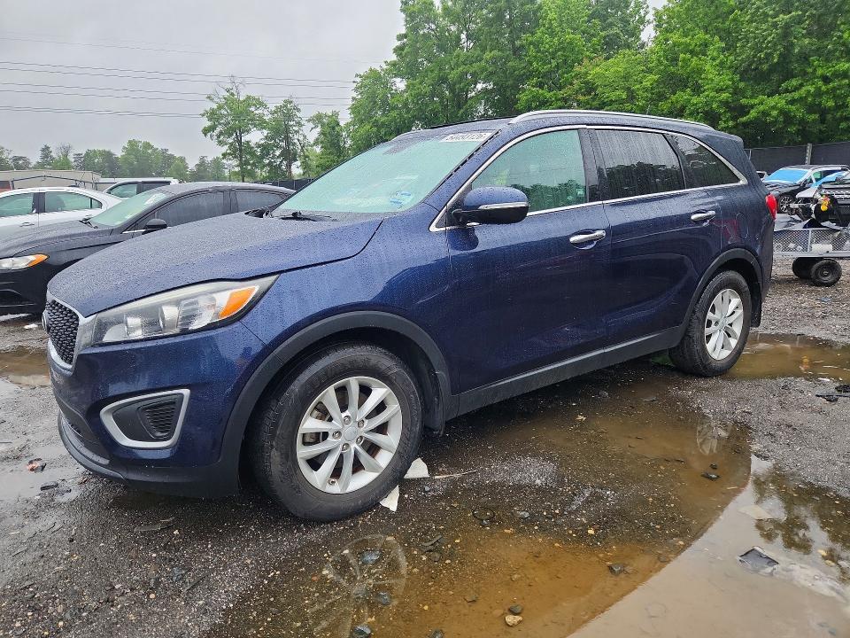 2017 Kia Sorento VIN 5XYPG4A33HG322373 COPART salvage auction — VANDALISM, Md - Cert Of Salvage > 75% Damage, sold $2,150 on 2026-07-10 (photo 1)