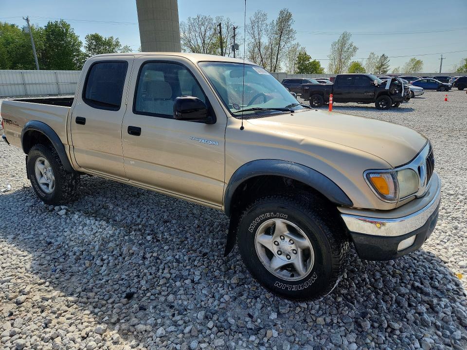 2001 Toyota Tacoma VIN 5TEGN92N71Z850691 COPART salvage auction — REAR END, Mi - Certificate Of Title, sold $1,550 on 2026-07-02 (photo 4)