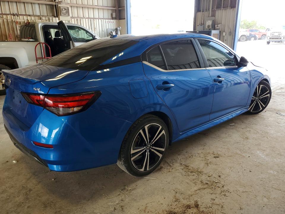 2023 Nissan Sentra VIN 3N1AB8DV2PY314464 COPART salvage auction — SIDE, Tx - Salvage Vehicle Title, sold $1,550 on 2026-07-24 (photo 3)