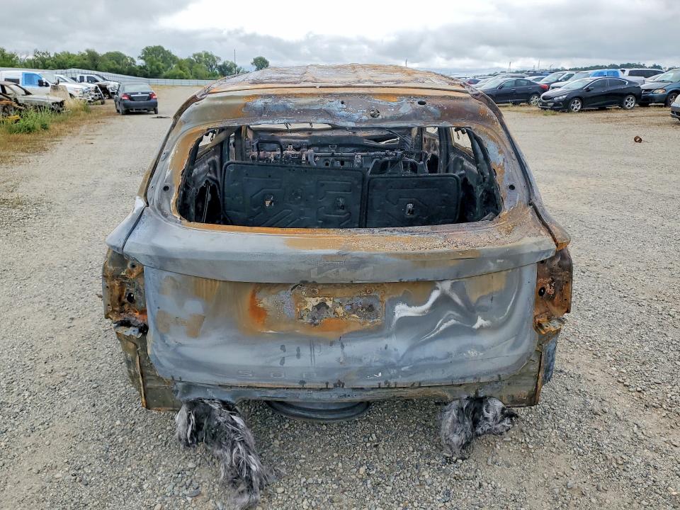 2022 Kia Sorento VIN 5XYRGDLC2NG075431 COPART salvage auction — BURN, Ca - Salvage Certificate, sold $50 on 2026-07-31 (photo 6)