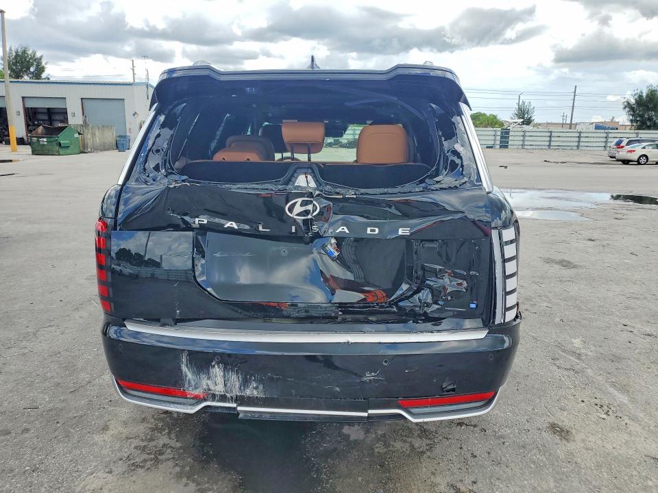 2026 Hyundai Palisade VIN KM8RMES26TU021757 COPART salvage auction — REAR END, Fl - Cert Of Title Slvg Rebuildable, sold $13,200 on 2026-07-27 (photo 6)