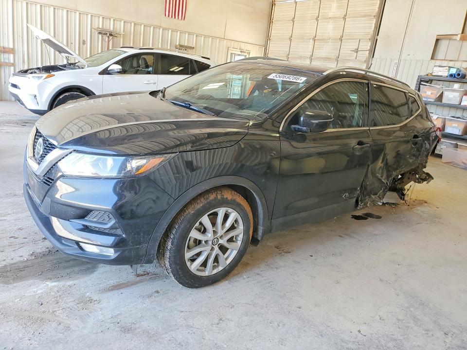 2021 Nissan Rogue VIN JN1BJ1BV8MW569544 COPART salvage auction — SIDE, Tx - Salvage Vehicle Title, sold $1,200 on 2026-07-24 (photo 1)