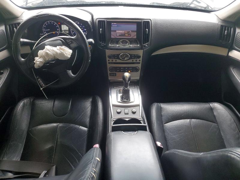 2011 Infiniti G VIN JN1DV6AR7BM653068 COPART salvage auction — FRONT END, Nc - Salvage Certificate Of Title, sold $400 on 2026-07-15 (photo 8)