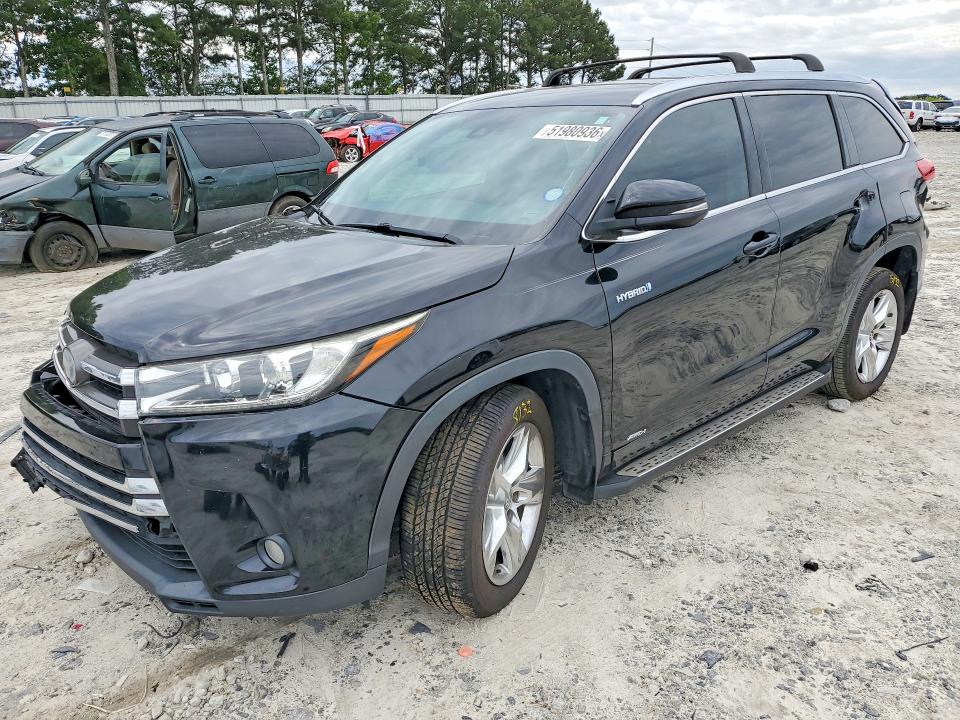 2018 Toyota Highlander VIN 5TDDGRFH8JS039979 COPART salvage auction — SIDE, Ga - Cert Of Title-Salvage, sold $6,900 on 2026-07-08 (photo 1)
