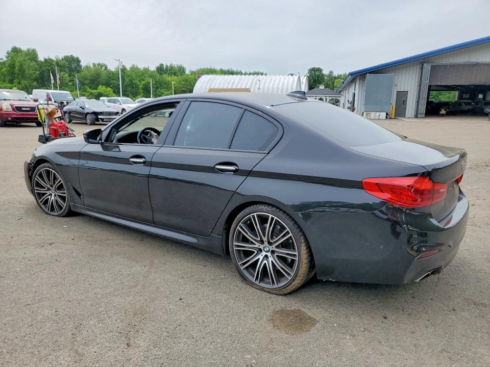 2018 BMW 5er VIN WBAJE5C59JWA96560 COPART salvage auction — FRONT END, Ma - Cert Of Title-Salvage, sold $7,400 on 2026-07-07 (photo 2)