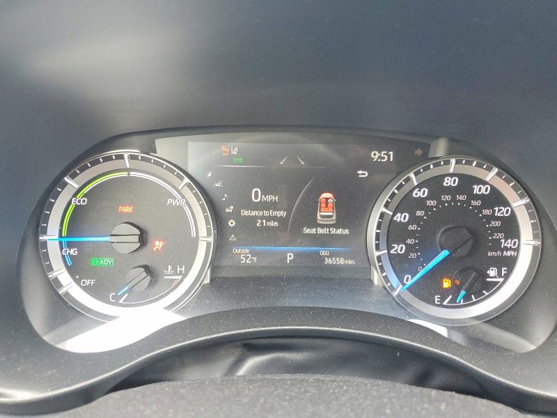2023 Toyota VIN 5TDKBRCH4PS135210 COPART salvage auction — SIDE, Md - Cert Of Salvage < 75% Damage, sold $2,250 on 2026-07-27 (photo 9)