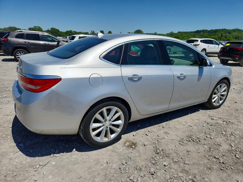 2012 Buick Verano VIN 1G4PP5SK7C4188630 COPART salvage auction — HAIL, Wv - Salvage Certificate, sold $2,150 on 2026-08-03 (photo 3)