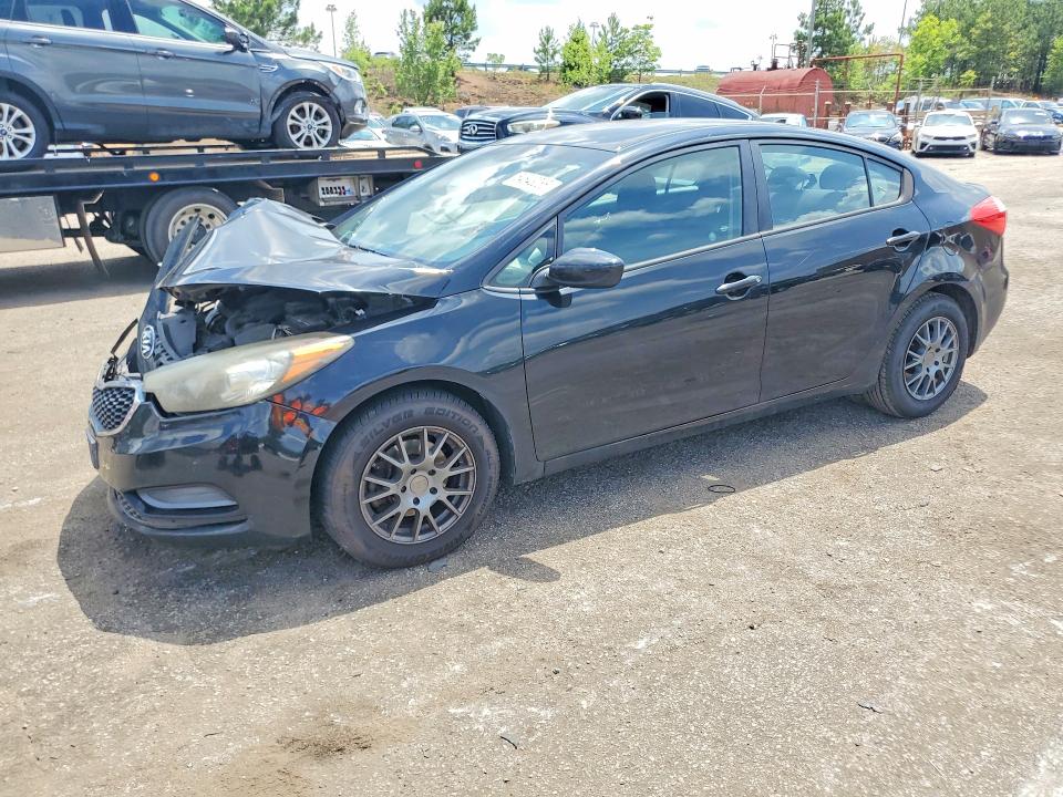 2014 Kia Forte VIN KNAFK4A68E5191947 COPART salvage auction — FRONT END, Sc - Cert Of Title-Salvage, sold $500 on 2026-07-17 (photo 1)