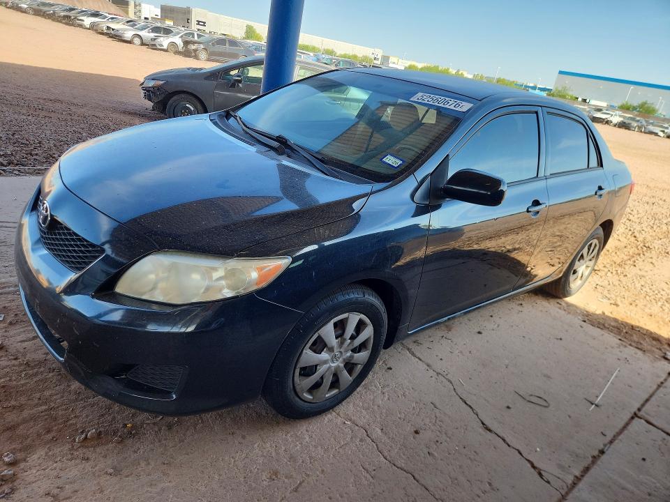2009 Toyota Corolla VIN JTDBL40E39J016123 COPART salvage auction — REAR END, Tx - Salvage Vehicle Title, sold $350 on 2026-07-23 (photo 1)