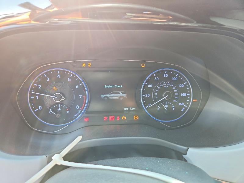 2020 Hyundai Palisade VIN KM8R34HE7LU170712 COPART salvage auction — FRONT END, Ca - Salvage Certificate, sold $4,300 on 2026-07-31 (photo 9)