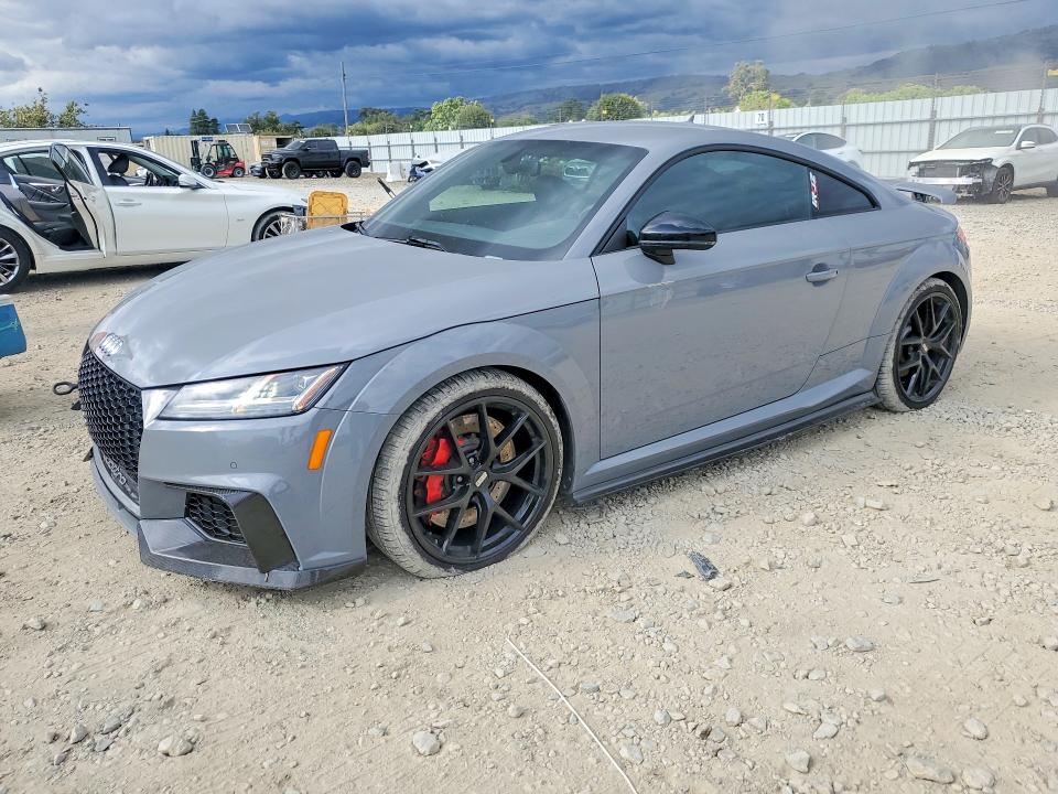 2018 Audi Tt rs VIN WUACSAFVXJ1900659 COPART salvage auction — UNDERCARRIAGE, Ca - Salvage Certificate, sold $12,000 on 2026-07-28 (photo 1)