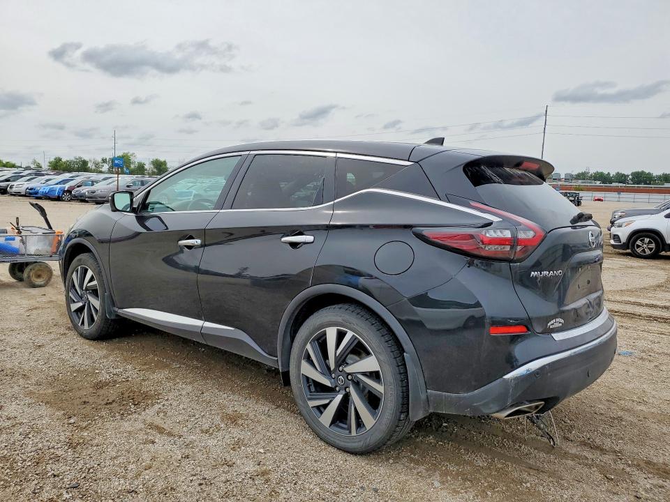 2022 Nissan Murano VIN 5N1AZ2CS4NC107296 COPART salvage auction — HAIL, Ia - Cert Of Title-Salvage Title, sold $8,800 on 2026-07-08 (photo 2)