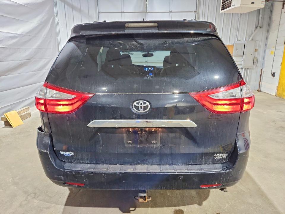 2017 Toyota Sienna VIN 5TDDZ3DC0HS184328 COPART salvage auction — SIDE, Nh - Cert Of Title-Salvage, sold $1,300 on 2026-07-21 (photo 6)