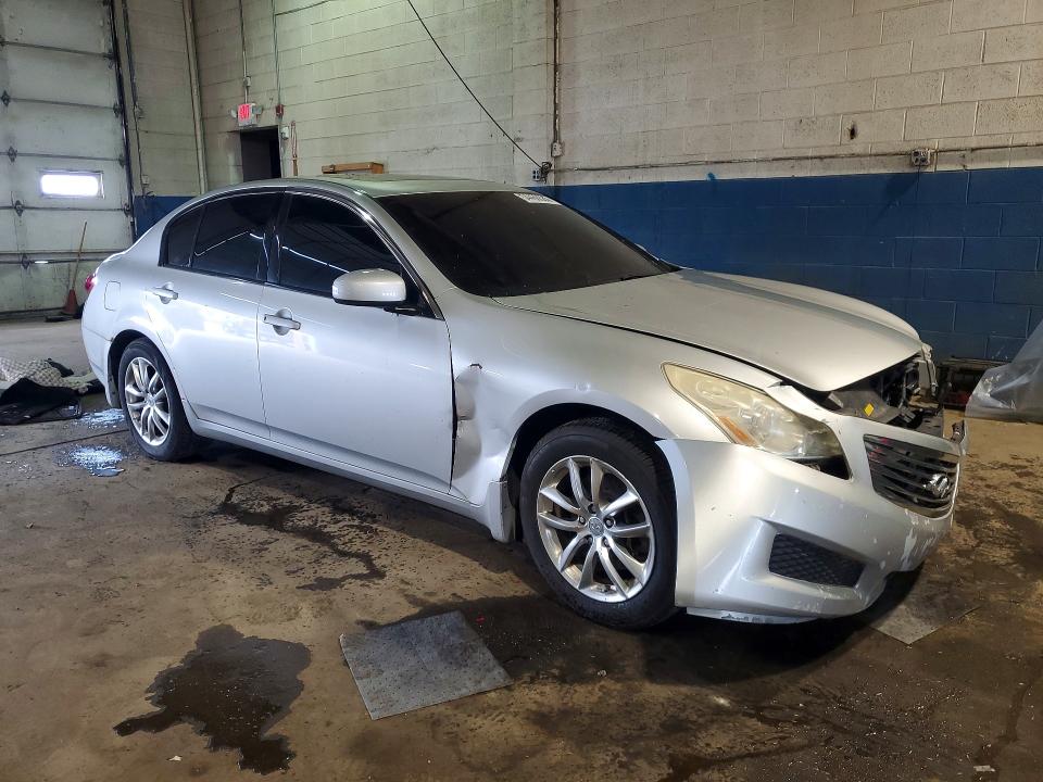 2007 Infiniti G VIN JNKBV61F87M814754 COPART salvage auction — FRONT END, Mi - Certificate Of Title, sold $450 on 2026-07-03 (photo 4)