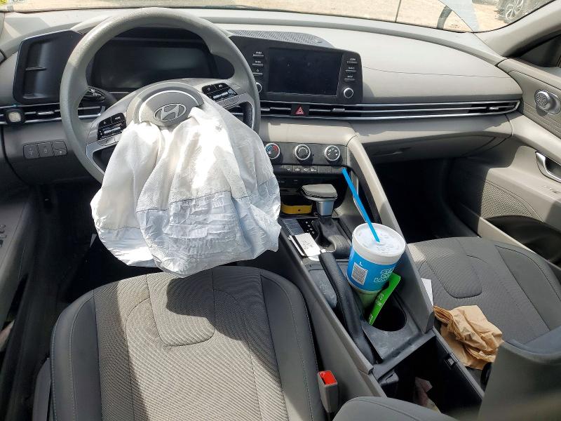 2024 Hyundai Elantra VIN KMHLL4DG0RU680759 COPART salvage auction — FRONT END, La - Cert Of Title-Salvage, sold $2,500 on 2026-07-24 (photo 8)