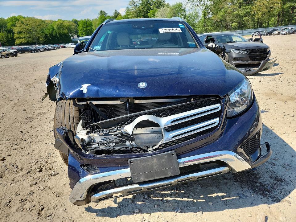 2017 Mercedes-benz Glc VIN WDC0G4KB8HF258738 COPART salvage auction — FRONT END, Ma - Cert Of Title-Salvage, sold $3,000 on 2026-07-27 (photo 5)