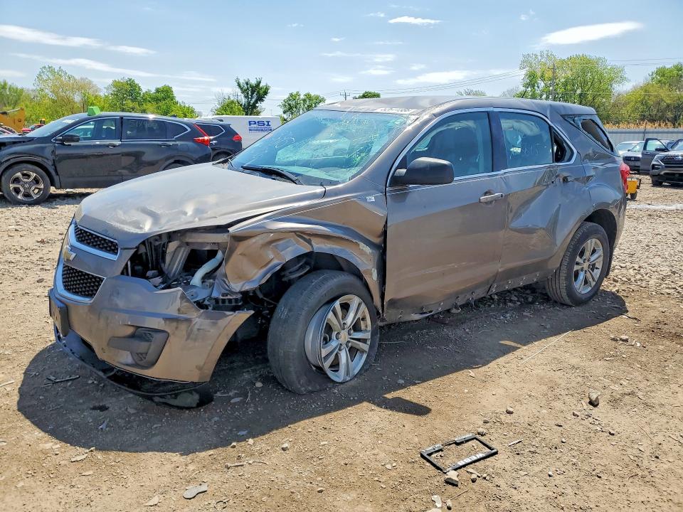 2010 Chevrolet Equinox VIN 2CNALBEW4A6410633 COPART salvage auction — ROLLOVER, Il - Salvage Certificate, sold $1,150 on 2026-07-08 (photo 1)