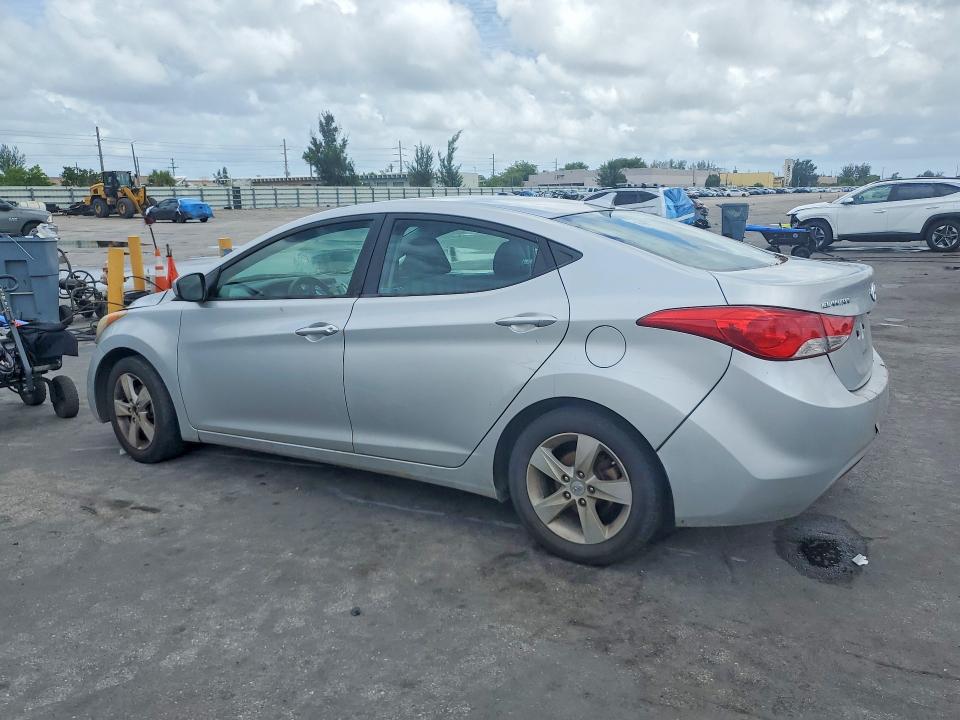 2012 Hyundai VIN KMHDH4AE3CU328761 COPART salvage auction — FRONT END, Fl - Cert Of Title Slvg Rebuildable, sold $1,050 on 2026-07-27 (photo 2)