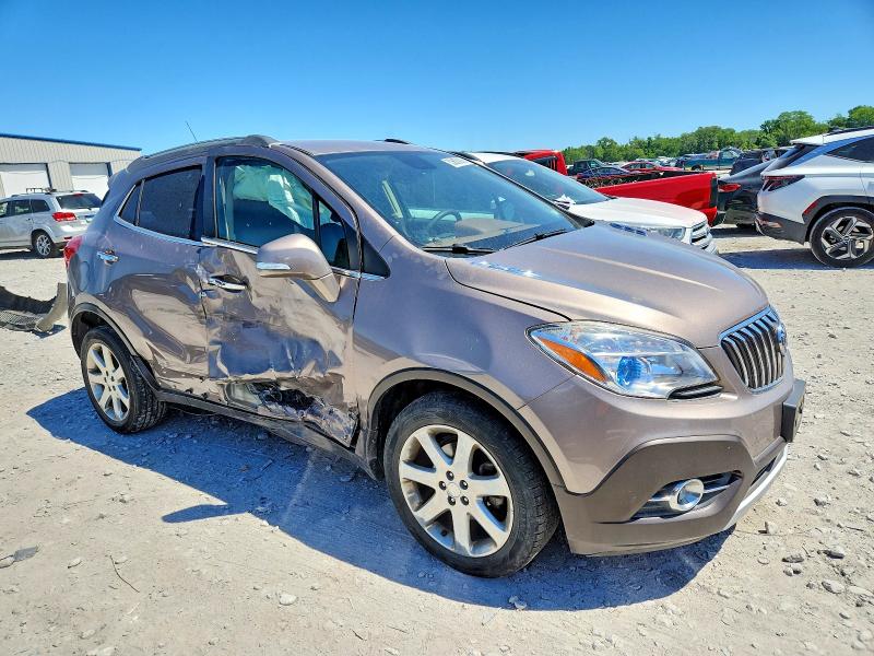 2014 Buick Encore VIN KL4CJCSB1EB520658 COPART salvage auction — SIDE, Wv - Salvage Certificate, sold $900 on 2026-07-22 (photo 1)