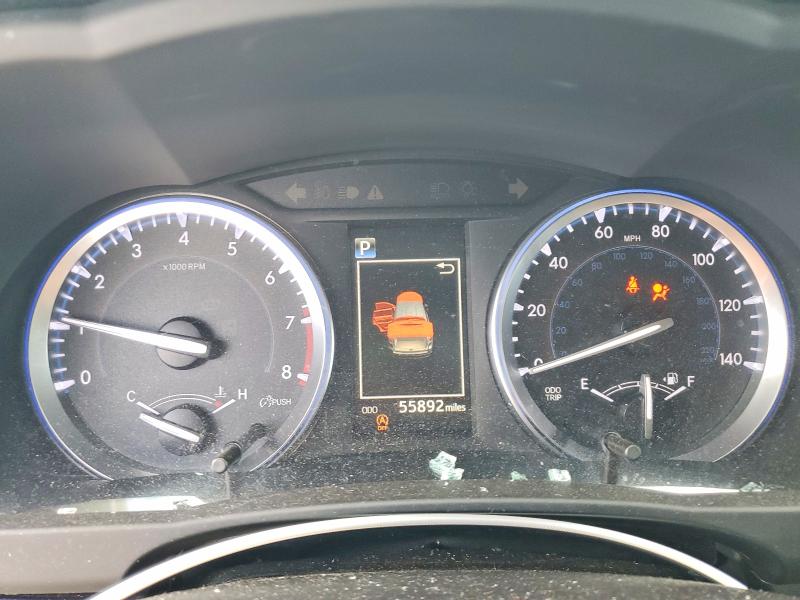2018 Toyota Highlander VIN 5TDKZRFH1JS541847 COPART salvage auction — SIDE, Tx - Salvage Vehicle Title, sold $650 on 2026-07-30 (photo 9)