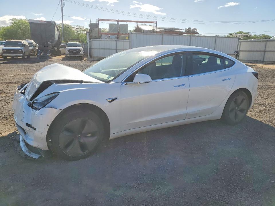 2019 Tesla Model 3 VIN 5YJ3E1EA6KF428844 COPART salvage auction — FRONT END, HI - CERTIFICATE OF SALVAGE, sold $50 on 2026-09-11 (photo 1)
