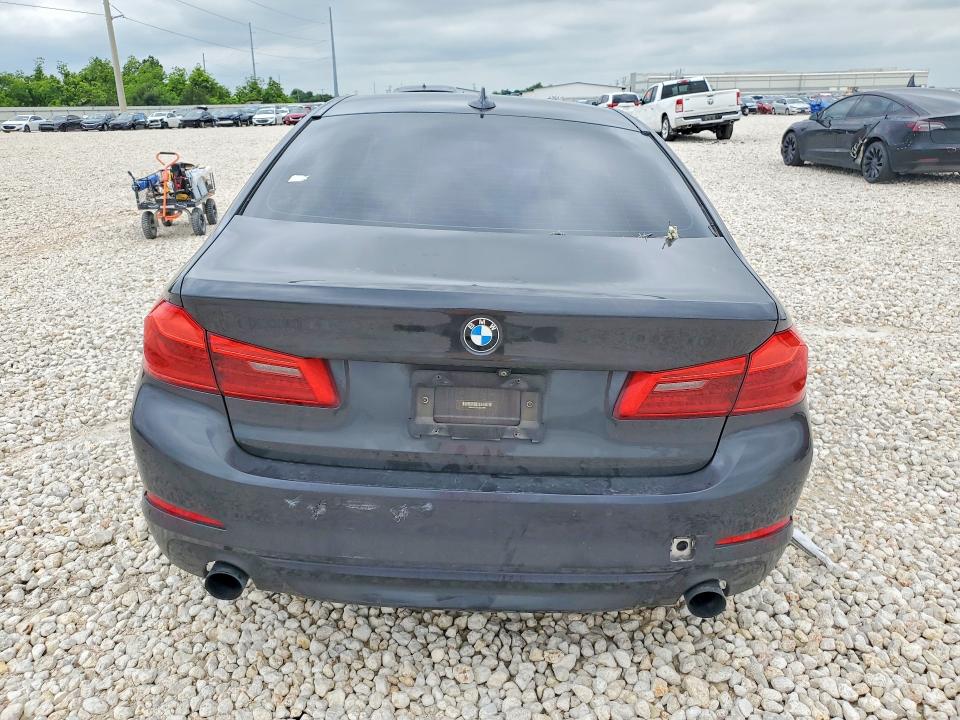 2018 BMW 5 series VIN WBAJA9C59JB252880 COPART salvage auction — FRONT END, Tx - Salvage Vehicle Title, sold $4,550 on 2026-07-16 (photo 6)