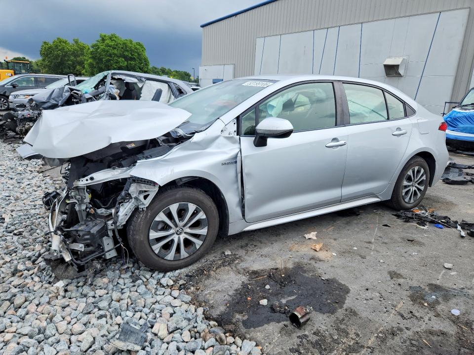 2020 Toyota Corolla VIN JTDEBRBE7LJ028809 COPART salvage auction — FRONT END, Fl - Certificate Of Destruction, sold $1,250 on 2026-07-13 (photo 1)