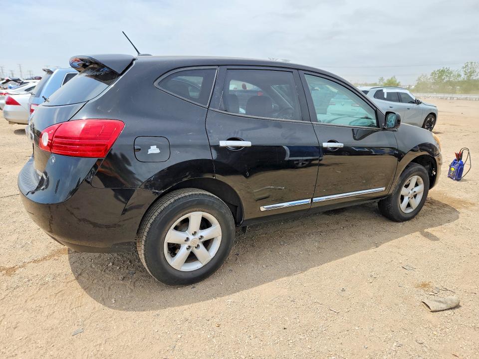 2013 Nissan Rogue VIN JN8AS5MV5DW146144 COPART salvage auction — REAR END, Il - Salvage Certificate, sold $425 on 2026-07-02 (photo 3)