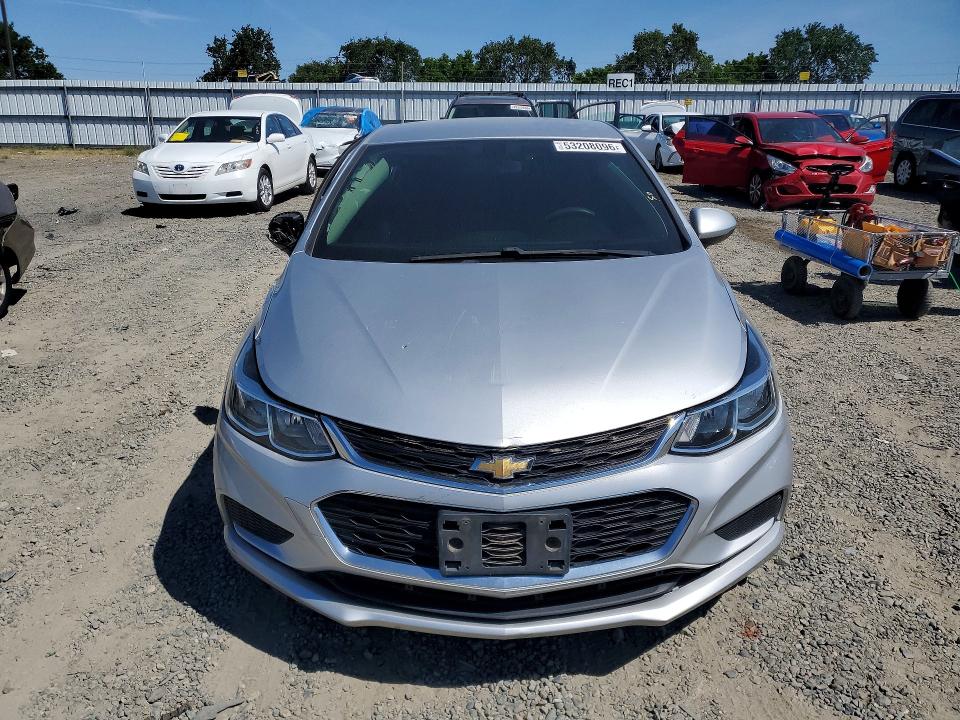 2017 Chevrolet Cruze VIN 1G1BC5SM7H7230658 COPART salvage auction — REAR END, Ca - Salvage Certificate, sold $925 on 2026-07-02 (photo 5)