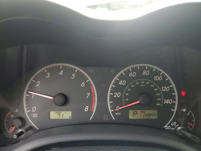2011 Toyota Corolla VIN JTDBU4EE1B9164137 COPART salvage auction — FRONT END, Or - Salvage Title Certificate, sold $1,000 on 2026-07-29 (photo 9)