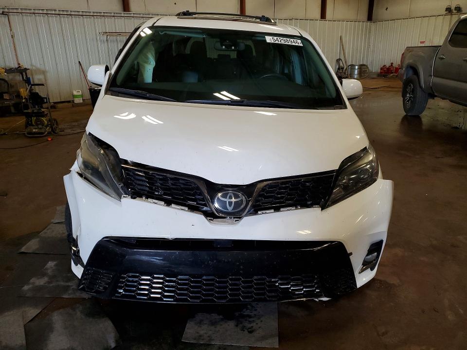2018 Toyota VIN 5TDXZ3DC5JS918612 COPART salvage auction — FRONT END, Mi - Cert Of Title-Salvage Vehicle, sold $3,850 on 2026-07-17 (photo 5)