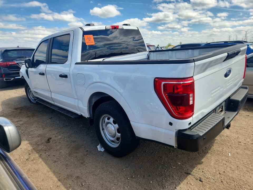 2022 Ford VIN 1FTFW1ED0NFA73366 COPART salvage auction — BIOHAZARD/CHEMICAL, Il - Salvage Certificate, sold $8,400 on 2026-07-02 (photo 2)