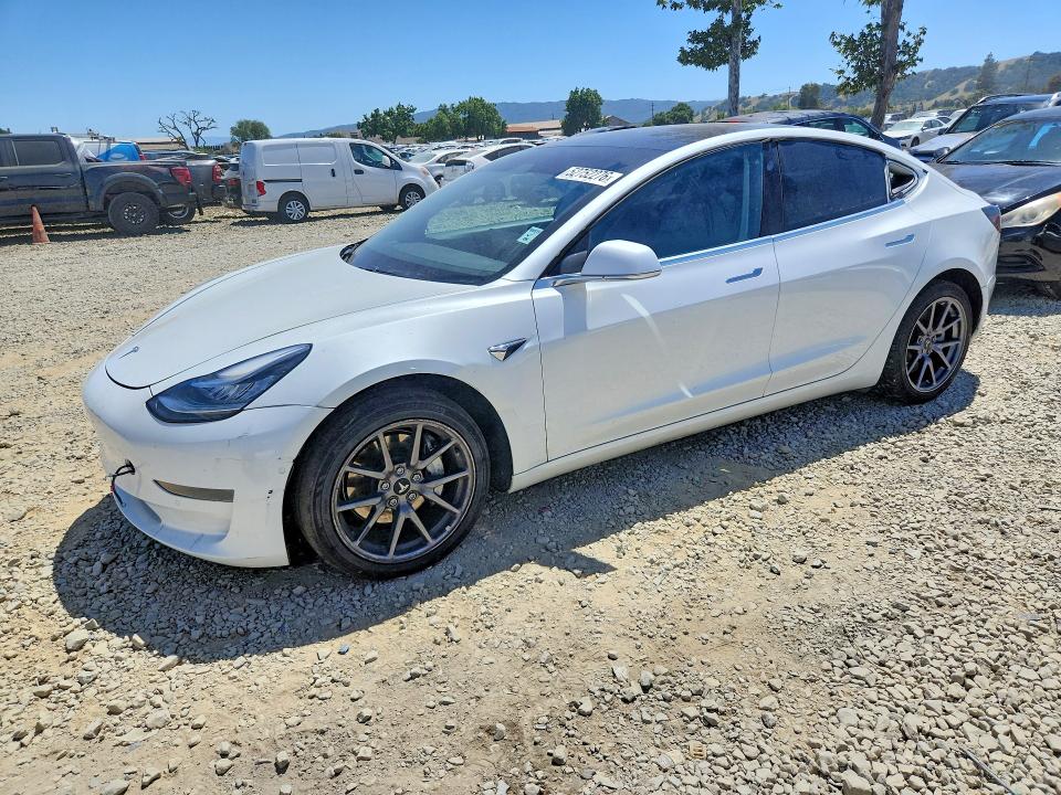 2020 Tesla Model 3 VIN 5YJ3E1EA8LF803991 — COPART salvage auction photo