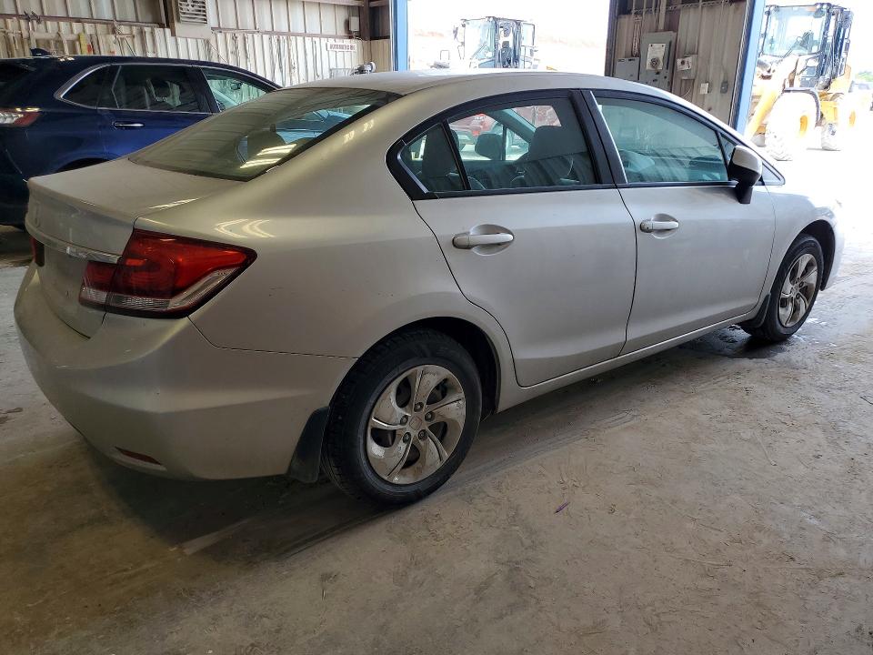 2013 Honda VIN 19XFB2F55DE292728 COPART salvage auction — FRONT END, Tx - Certificate Of Title, sold $1,750 on 2026-07-10 (photo 3)