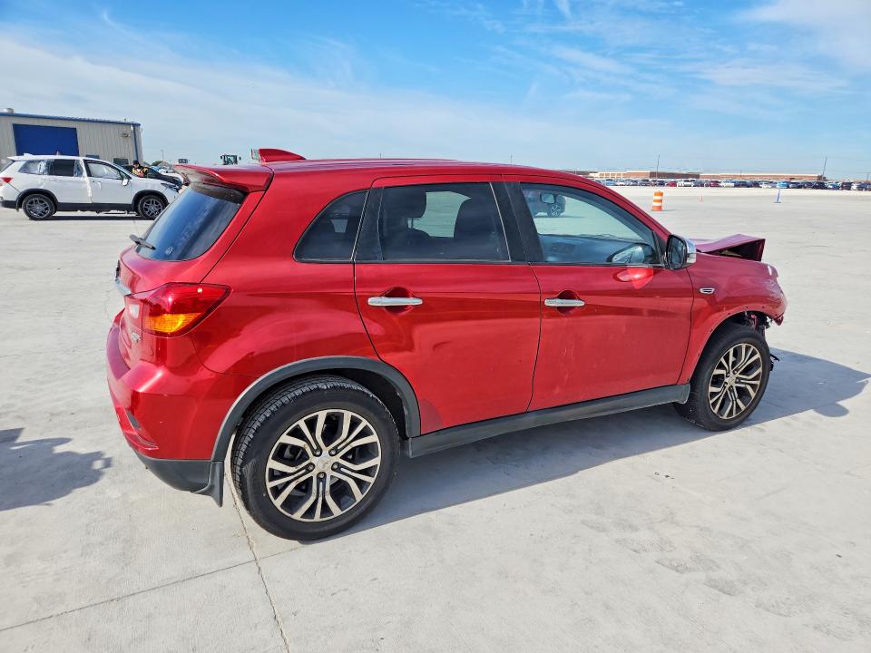 2018 Mitsubishi Outlander VIN JA4AP3AU1JU009443 COPART salvage auction — FRONT END, Tx - Salvage Vehicle Title, sold $2,550 on 2026-07-14 (photo 3)